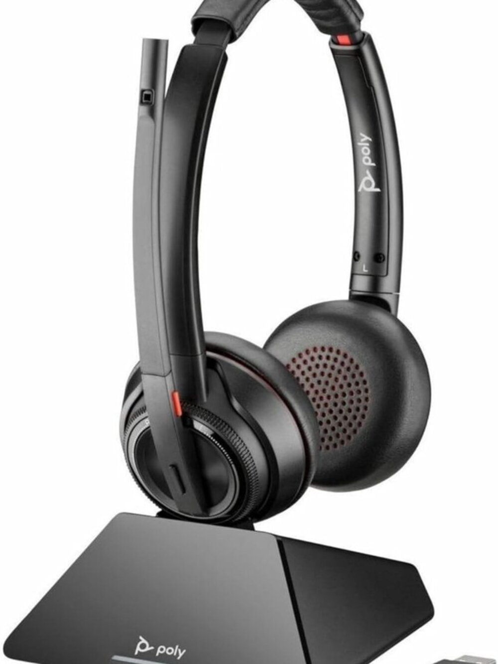 Plantronics Savi 8220 UC Stereo Over-the-Head Wireless DECT Headset - BOX